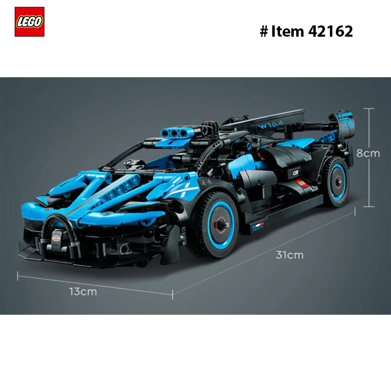 メイソン マウント ブガッティ・ボライド Agile Blue 42162 | テクニック |レゴ