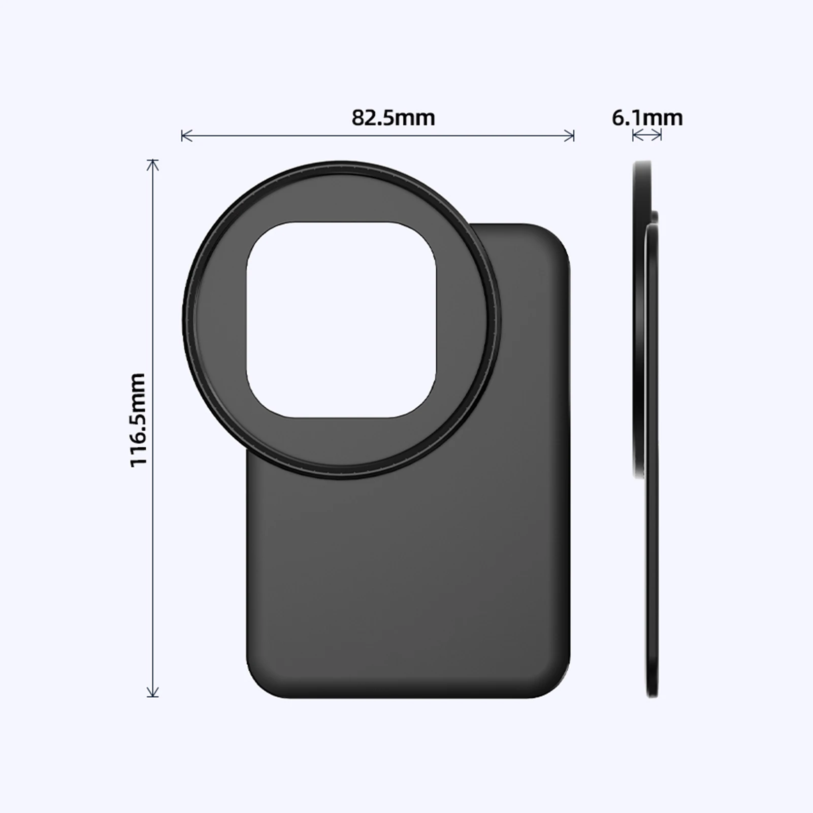 Camera lens filter Circular polarizing filter Variable nd filter Phone lens filter 6.1 In Magnetic Phone Filter Mount Holder with 67mm CPL+ ND2-400 + 1/2 Black Diffusion Filters for iPhone 15 Pro /15/ 14 Pro/ 14