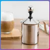 Milk Frothers Stainless Foam Machine Cream Milkshake Coffee Cappuccino Beater For Kitchen Whisk Tool Food Mixer 1