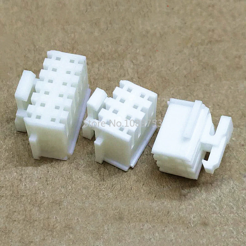 PHB 하우징 커넥터 버클이 있는 암컷 더블 로우 PHSD 커넥터, 2*2, 3, 4, 5, 6, 7, 8, 10P, 2.0mm, 20 개