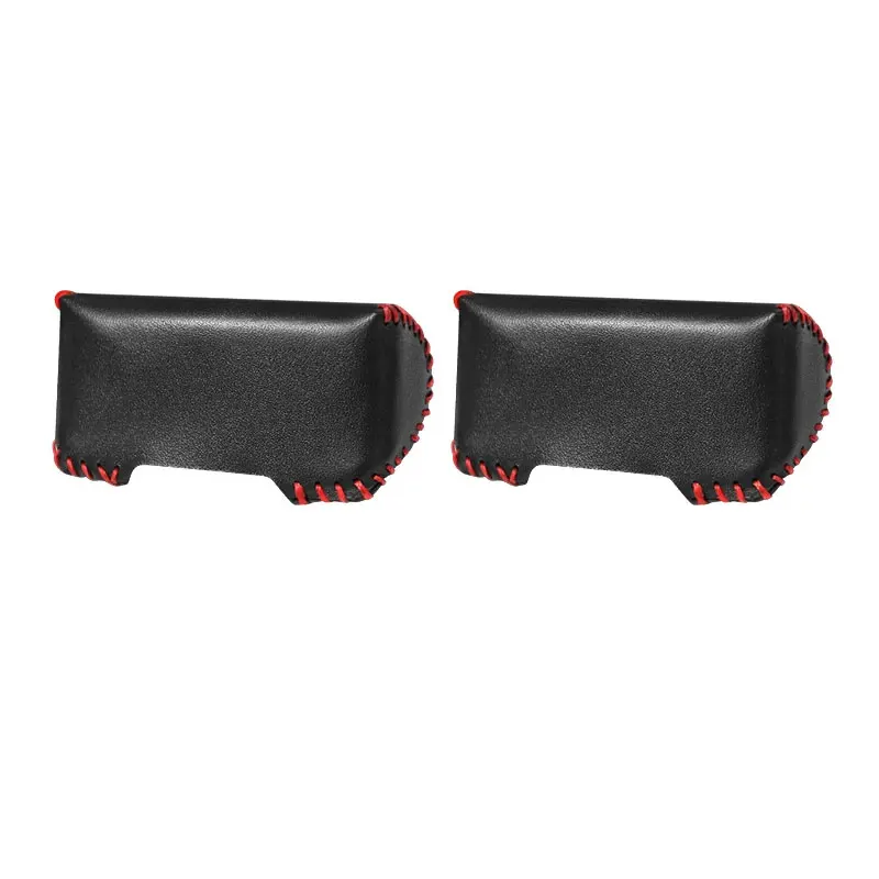 Leather Car Seat Belt Buckle Protector - Anti-Scratch Safety Cover Accessory