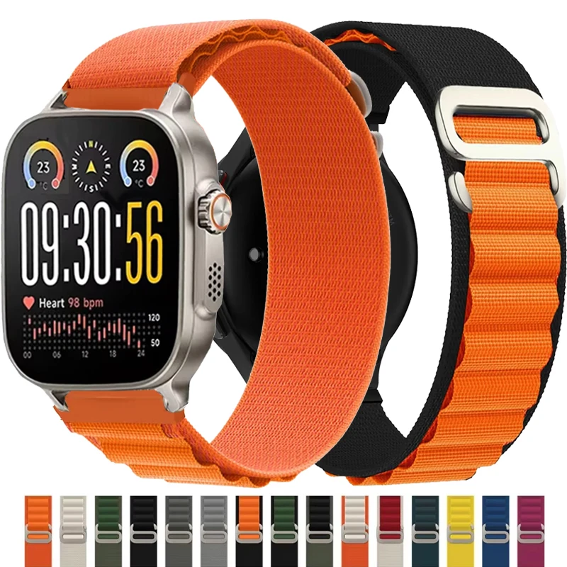 Nylon Loop Adjustable Soft Bracelet Strap