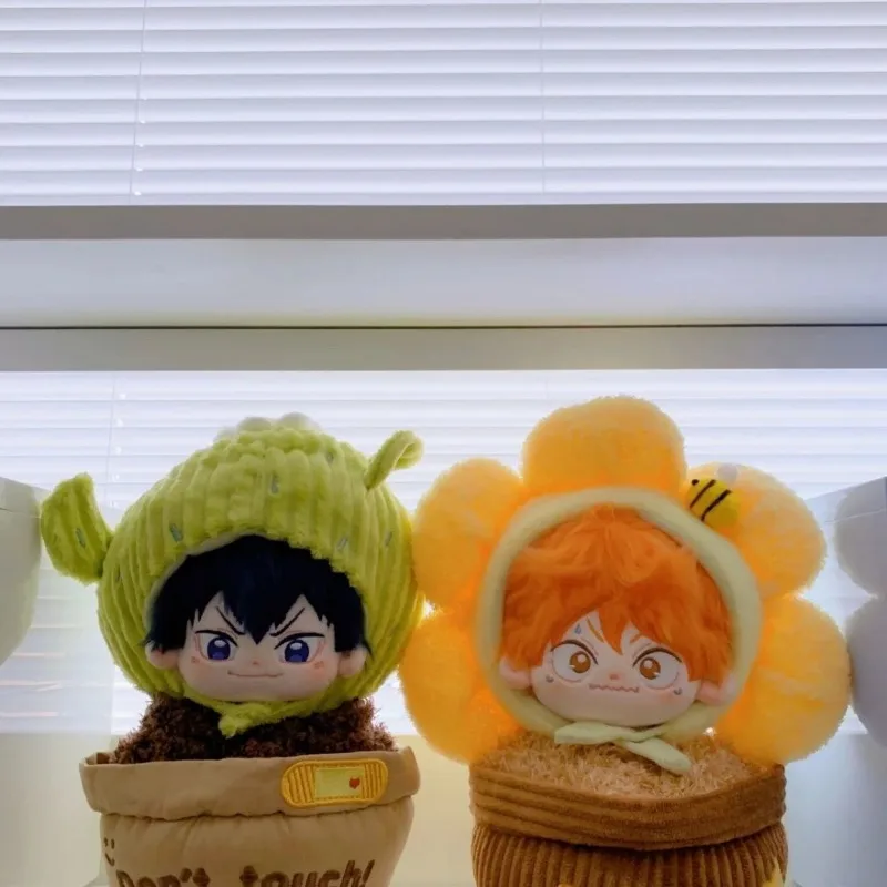 

New Handmade 3pc Cute Flowerpot Doll Clothes Potted Backpack Outgoing Bag for 20cm Doll Plush Doll Gift