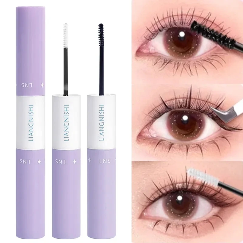 

Double Head Eyelash Glue Mascara Black Lash Extension Glue Waterproof False Eyelashes Adhesive Mascara Raincoat Eyelash Makeup