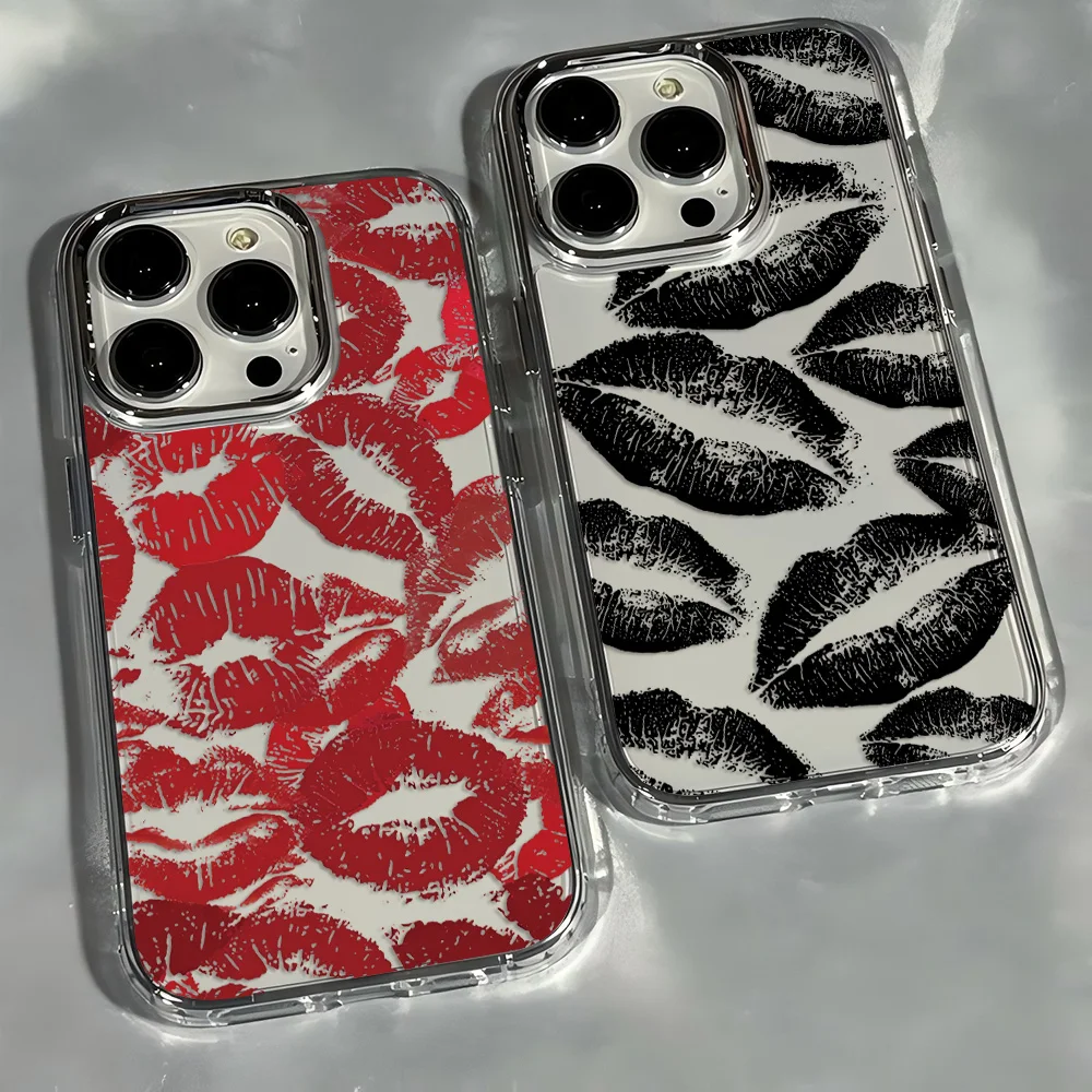 Y2K Sexy Lips Fashion Soft Phone Case Cover