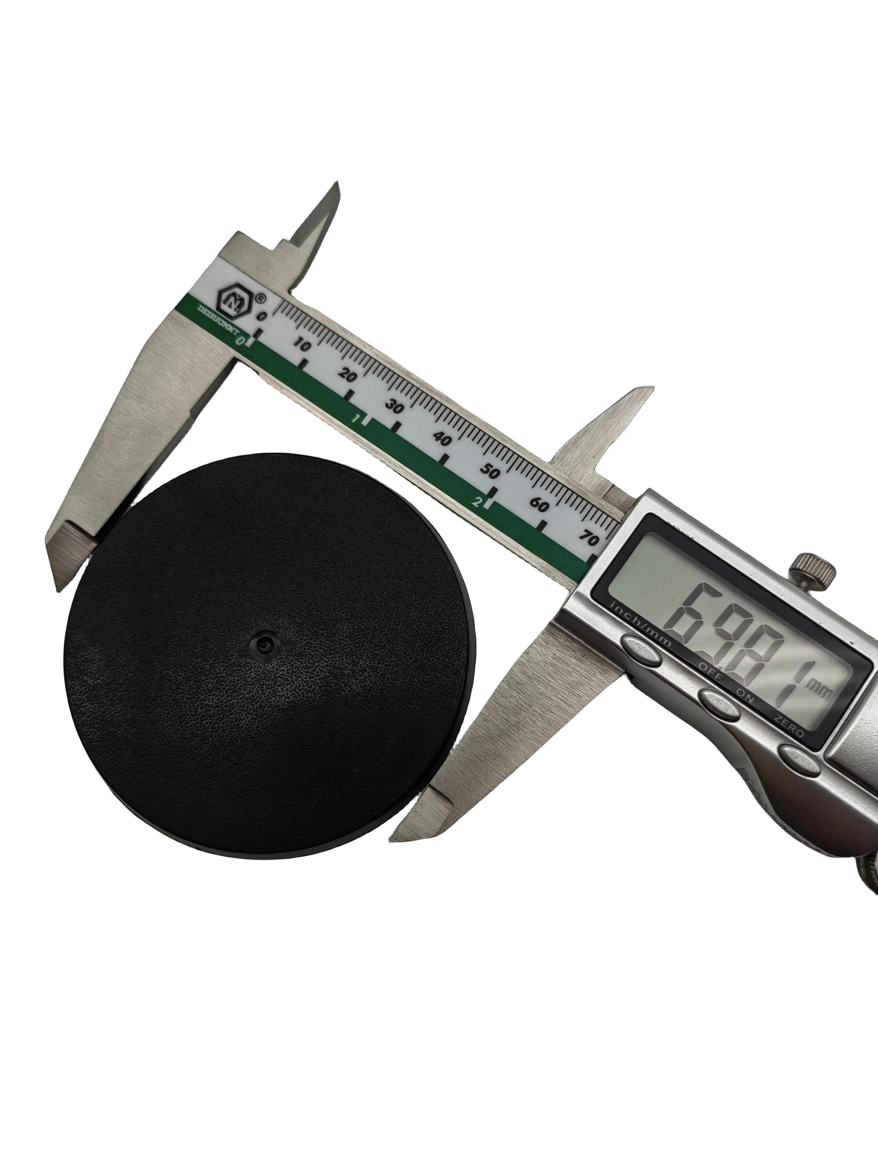 워 게임 테이블 게임용 원형 플라스틱 베이스, DIY 피규어, 미니어처 3D 모델 베이스, 70mm 베이스, 실제 69.8mm