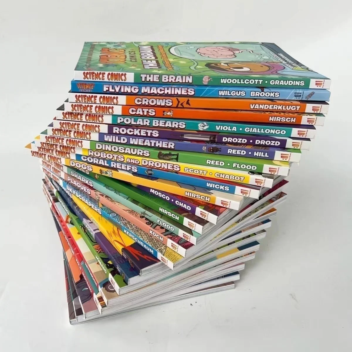 [新品。海外購入]28冊セットScience Comics 最新版 28 Books/Set Science Comics Children's Exploration Cognitive