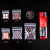 Color Zipper Bag Small Pink Pig Multi Sizes Clear Self Sealing Zip Lock Bags Gift Jewelry Mini Pouches Plastic Packaging Pouch 2