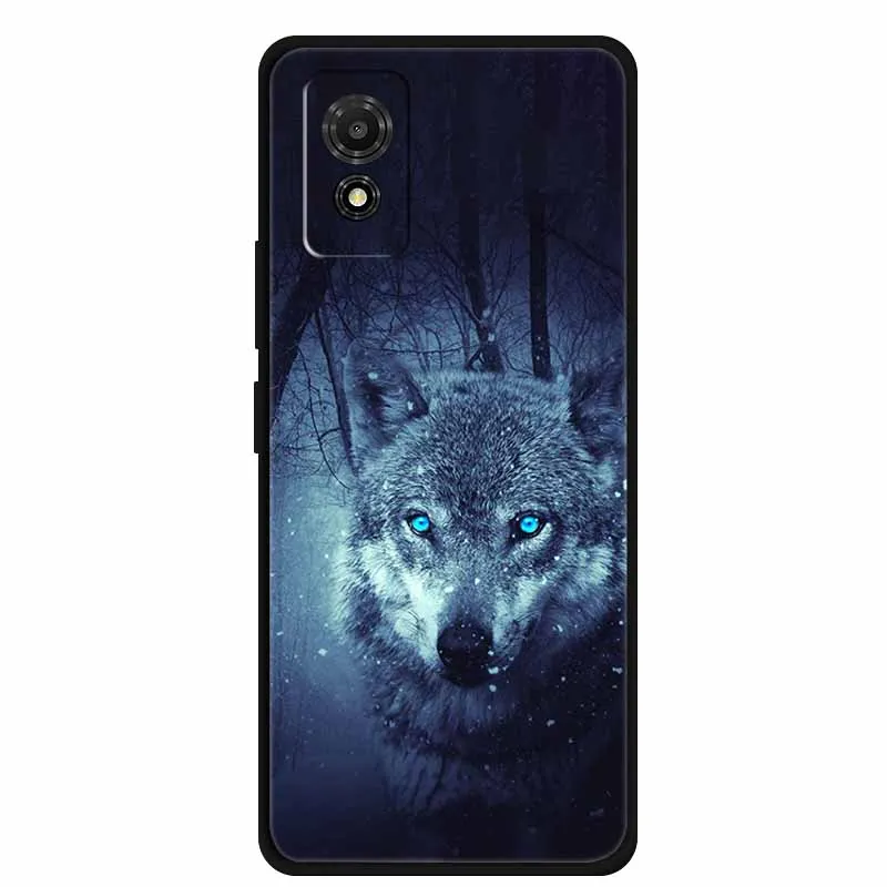 Artistic Cat Silicone Protective Phone Case - Stylish & Durable Bumper Protector