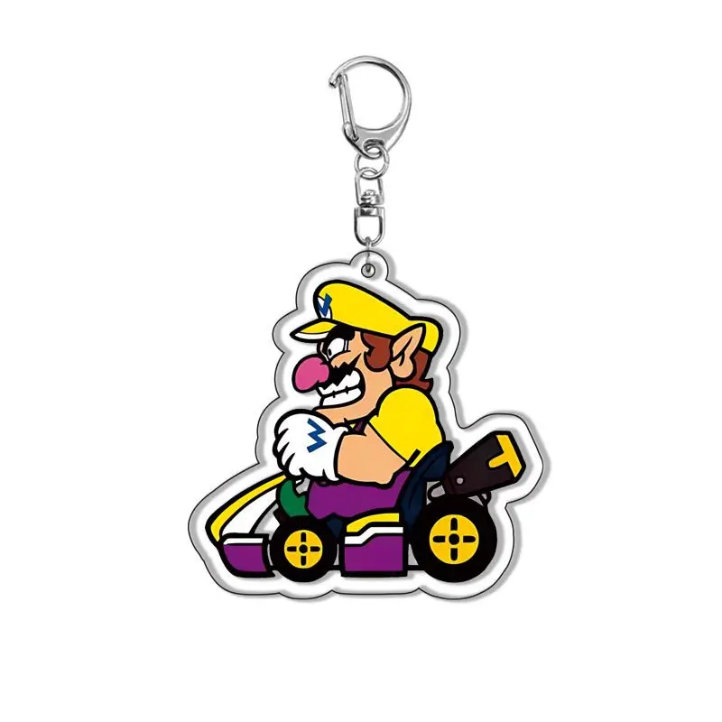 Jeu Marios Bowser Cosplay Acrylique Key, JOKeychain, Pendentif Prop, Accessoires, Cadeau