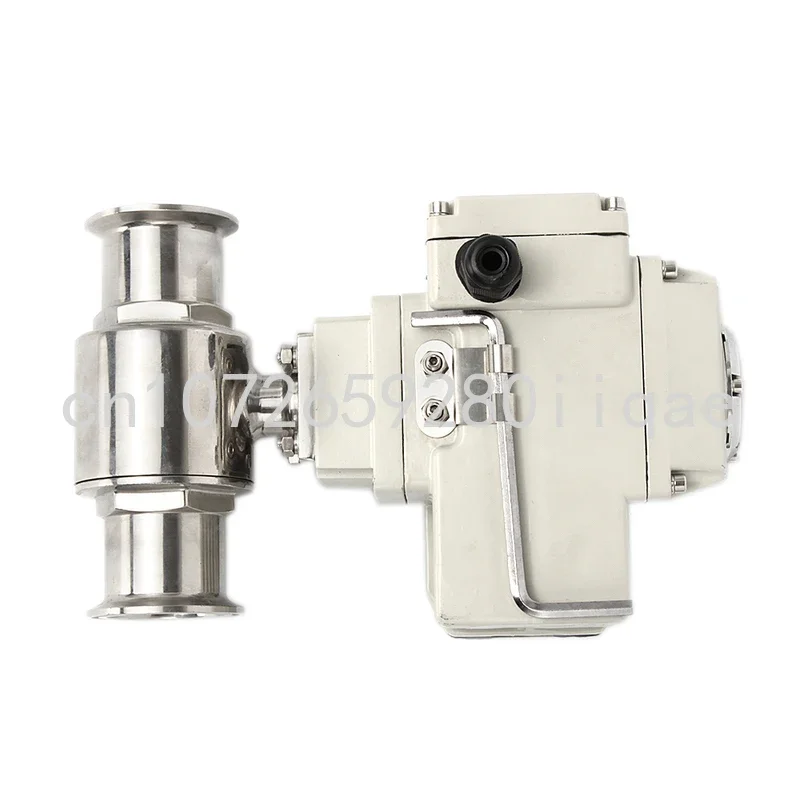 

32mm High Platform Stainless Steel Tri Clamp Connection Food Grade Electric Motorized Ball Valve Q911F-16P Electric Ball Valve