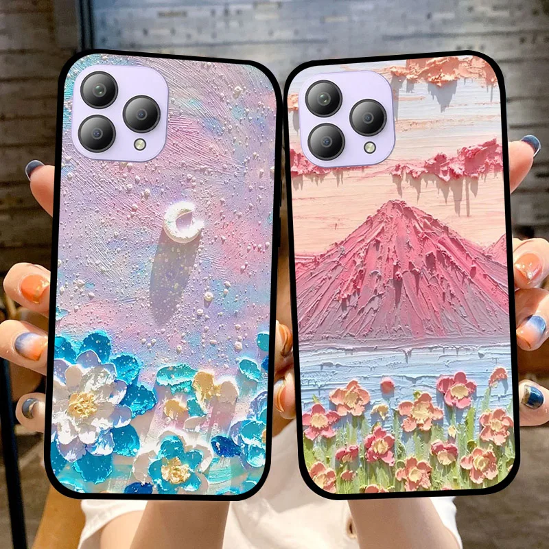 Fashionable Painted Silicone Soft Case for CUBOT P80 - Stylish & Protective Phone Cover
