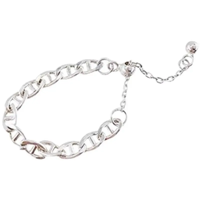 

S925 Sterling Silver Pull-out Adjustable Pig Nose Ring Female Personality Folding Tassel Finger Ring 2023 New Jewelry