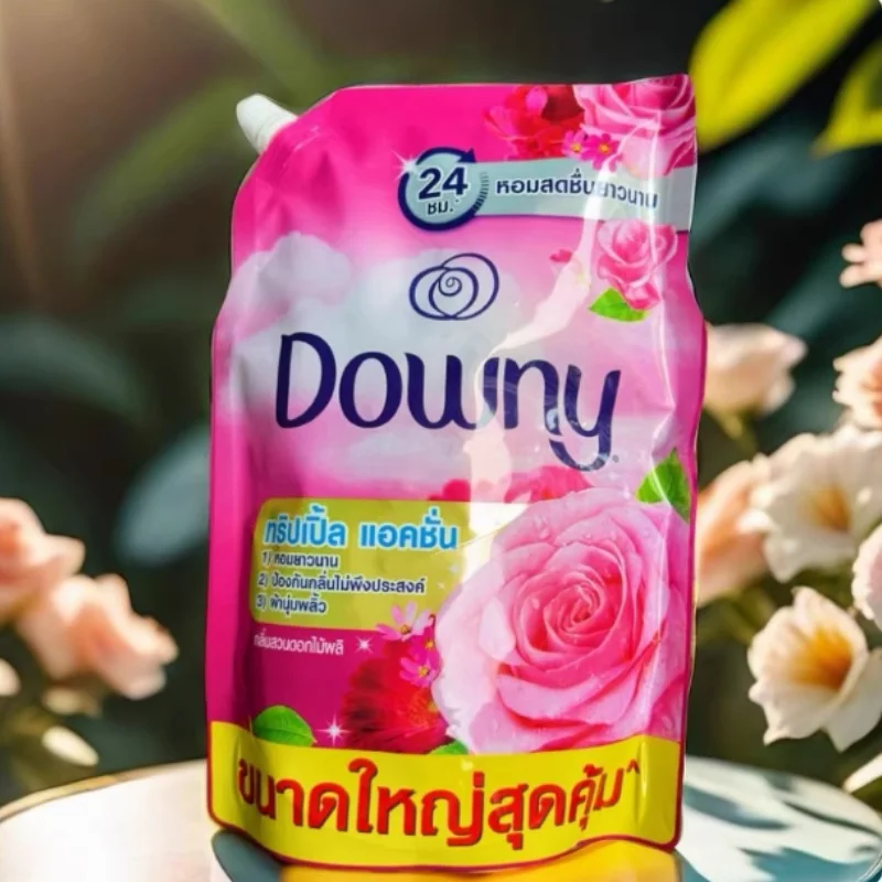 Tailândia 1000g amaciante de cuidados com roupas super fragrância lavanderia doméstica detergente líquido de cuidados de longa duração