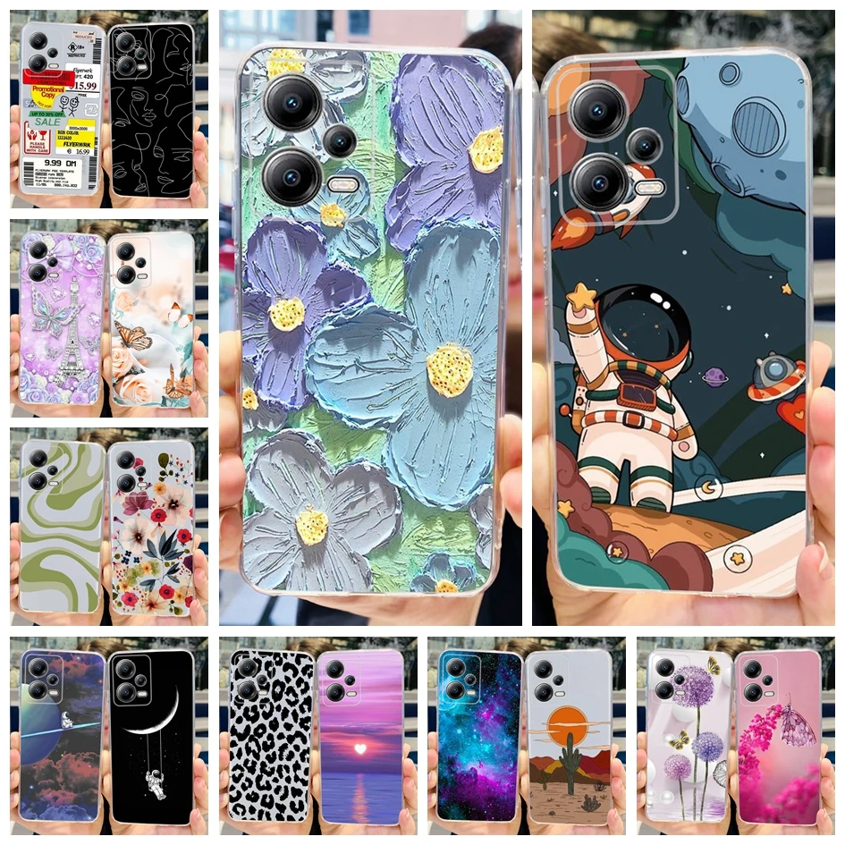 Cute Astronaut Silicone Phone Case - Soft Protective Cover