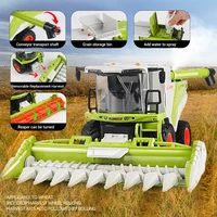 1: 24 6608 Rc Remote Control Spray Harvester Tractor Engineering Vehicle Light Sound Effect Children Toy Car Model Birthday Gift 2