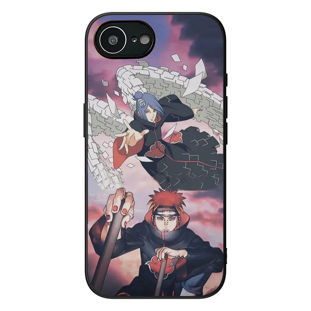 Konan and Pain Akatsuki Soft Phone Case Cover