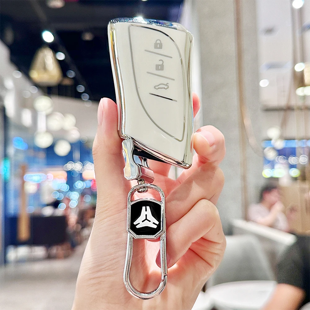 Premium TPU Car Smart Remote Key Case Cover