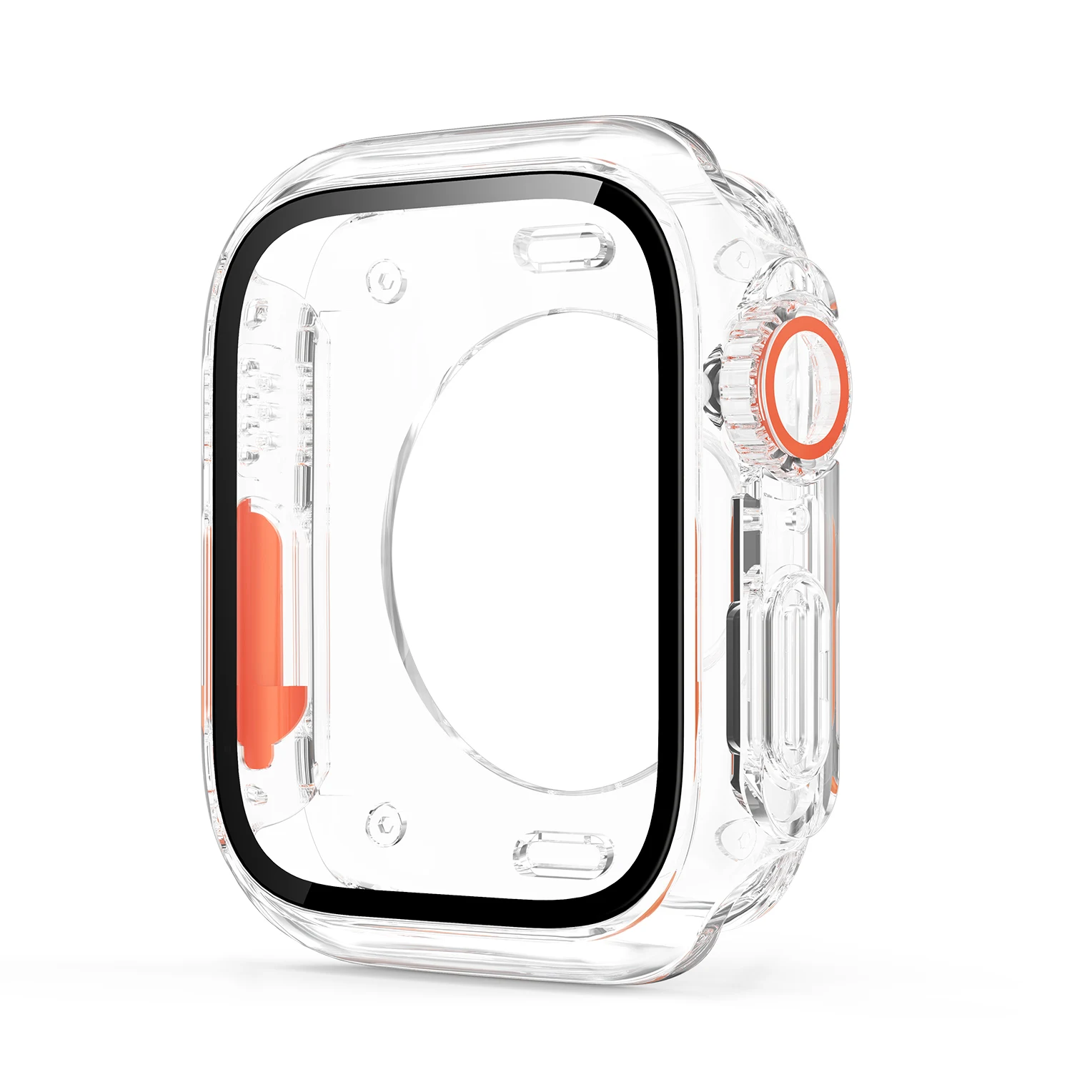Ultra Protective Case with Tempered Glass Bumper for Apple Watch Series 10