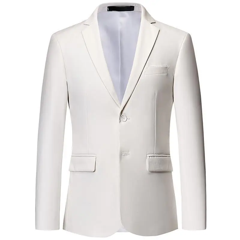 

Suit men's business casual slim fitting formal dress for the groom
