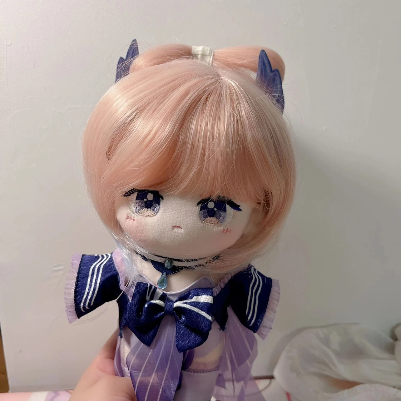 

20cm Anime Genshin Impact Plush Toys Cute Soft Stuffed Kamisato Ayaka Sangonomiya Kokomi Dolls For Kid Birthday Christmas Gift