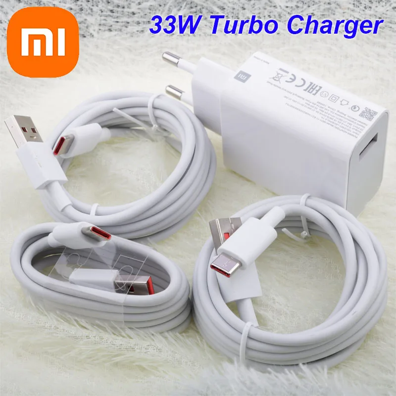 Original Xiaomi Redmi Note 10 Pro Charger 33W Type C For xiaomi MI10 k30 pro 10X mi 9 9t k20 redmi note |
