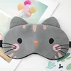 Sleeping Mask Sleeping Blindfold Soft Plush Eye Masks Cute Cat Eye Cover Plush Mask Eyepatch Nap Health Eye Cover 3