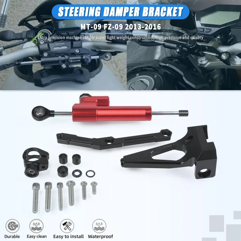 Motorcycle Adjustable Motorcycles Steering Stabilize Damper Bracket