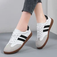 Sneakers Women Shoes Spring Trend Casual Flats Fashion Sneakers Female New Fashion Comfort White Vulcanized Platform Shoes 2024