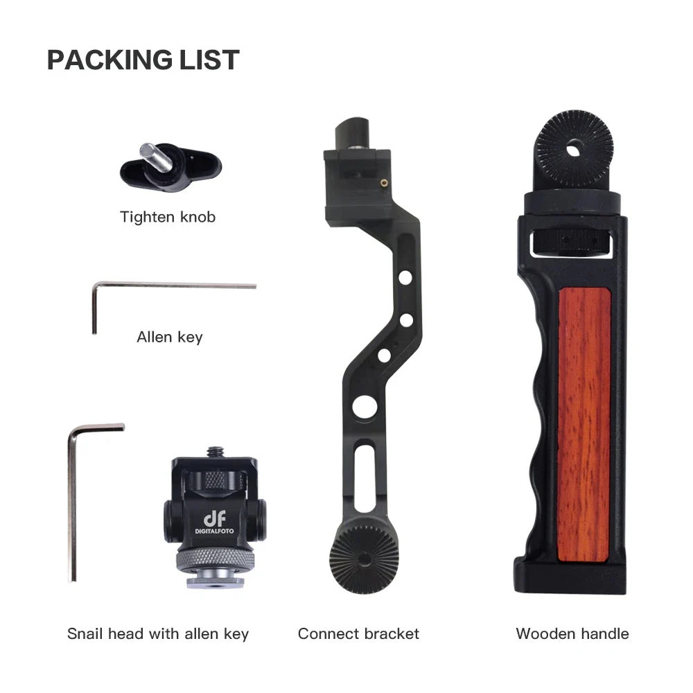 DF DIGITALFOTO 調整可能なハンドルハンドグリップ DJI RS2 RSC2 Ronin