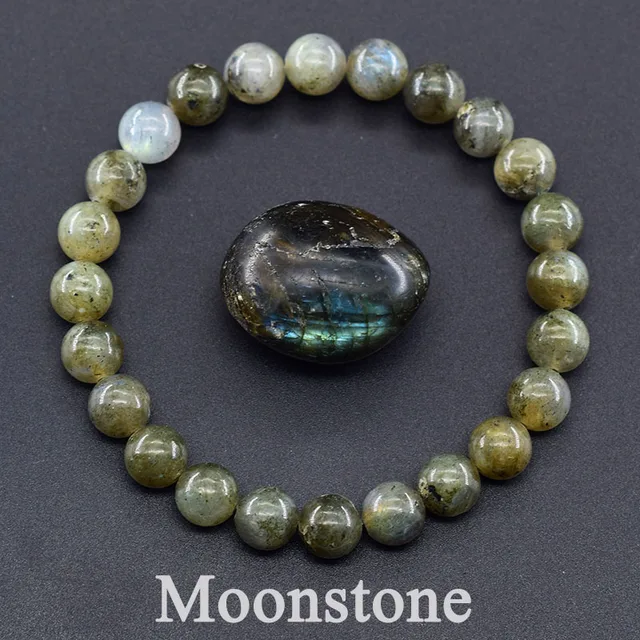 Original Reiki bleu Apatite perles Bracelet hommes femmes naturel Lapis Lazuli améthyste jaune oeil de tigre pierre perles Bracelet bijoux