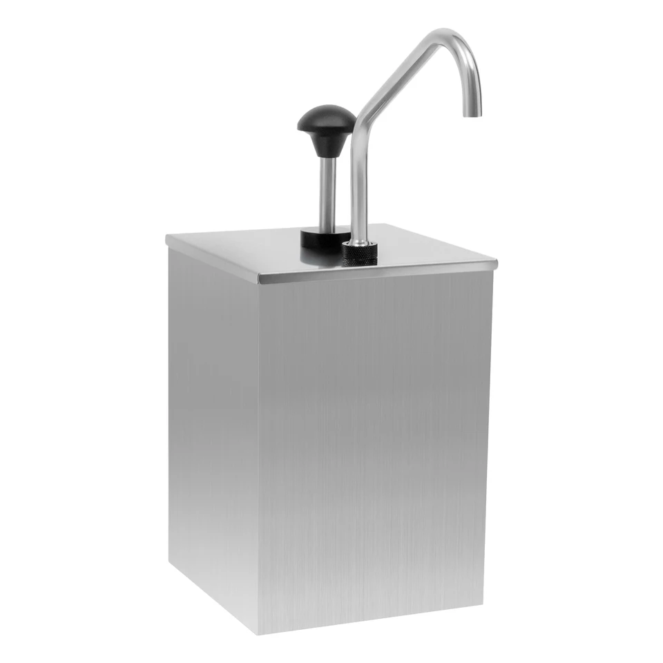4Qt Stainless Steel Butter Warmer with Pump Dispenser