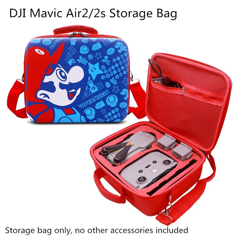Portable Dji Mavic Air 2 Carrying Case Shoulder Bag Drone Bag Remote Controller Storage Bag For Dji Air 2S Accessories