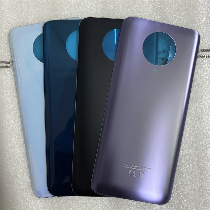 For Xiaomi POCO F2 Pro M2004J11G Back Battery Cover Glass Panel Rear Door Housing Case Replacement phone back cover glass phone back cover glass battery cover