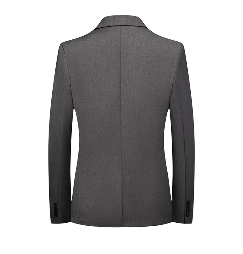 Men's Slim Fit Blue Blazer View 2