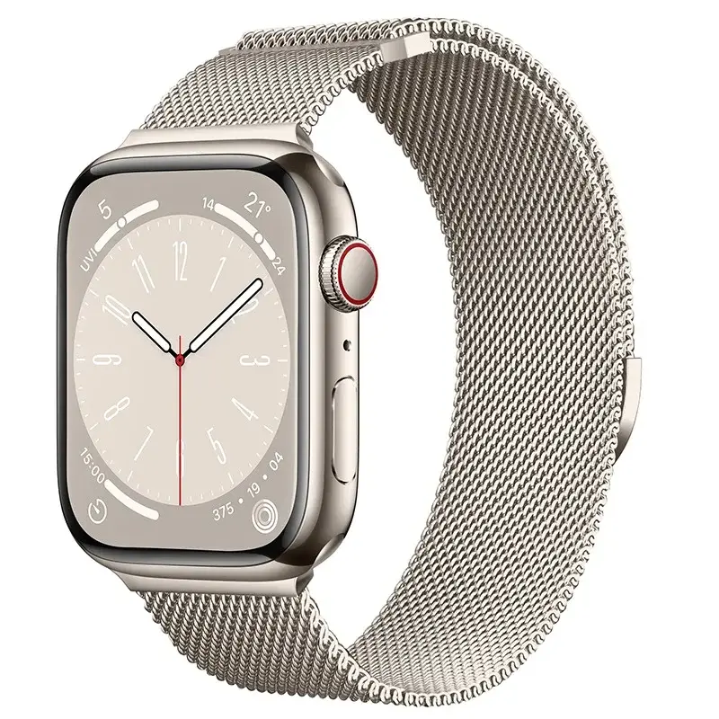 Metal Milanese Strap for Apple Watch Band Ultra3/2 49mm 11 10 9 8 7 Magnetic Bracelet iWatch 6 5 4 SE2 46mm 45mm 41mm 44mm 40mm - Image 2