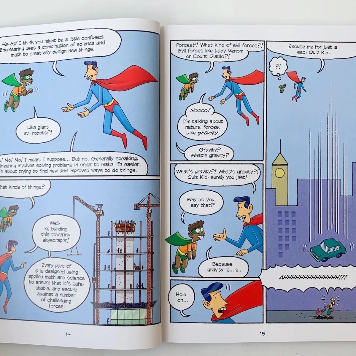 English Science Comics Set 5