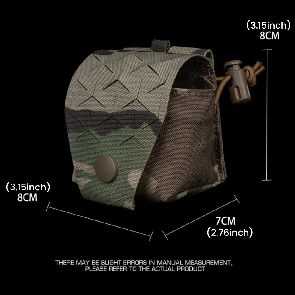 Mini SPUD Bag Multi-purpose Molle Storage Pack Lightweight Walkie Talkie Waist Pack Quick Release Outdoor Activities Props