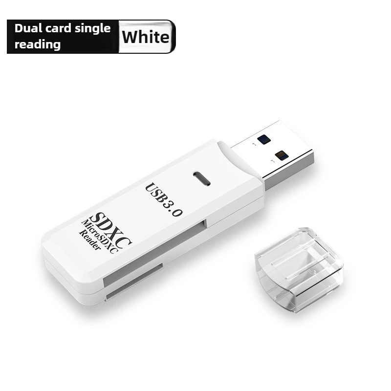고속 USB3.0 5Gbps 마이크로 SD SD 카드 리더 2 in 1 OTG USB 어댑터 (노트북 PC 스마트폰 카메라 메모리 카드 데이터 전송용)