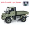 In Stock 1/10 Metal U423 4x4 RC Off-road Vehicle Bucket Radio Rock Crawler Car Light Sound 2 Speed Transmission Finished Model 2