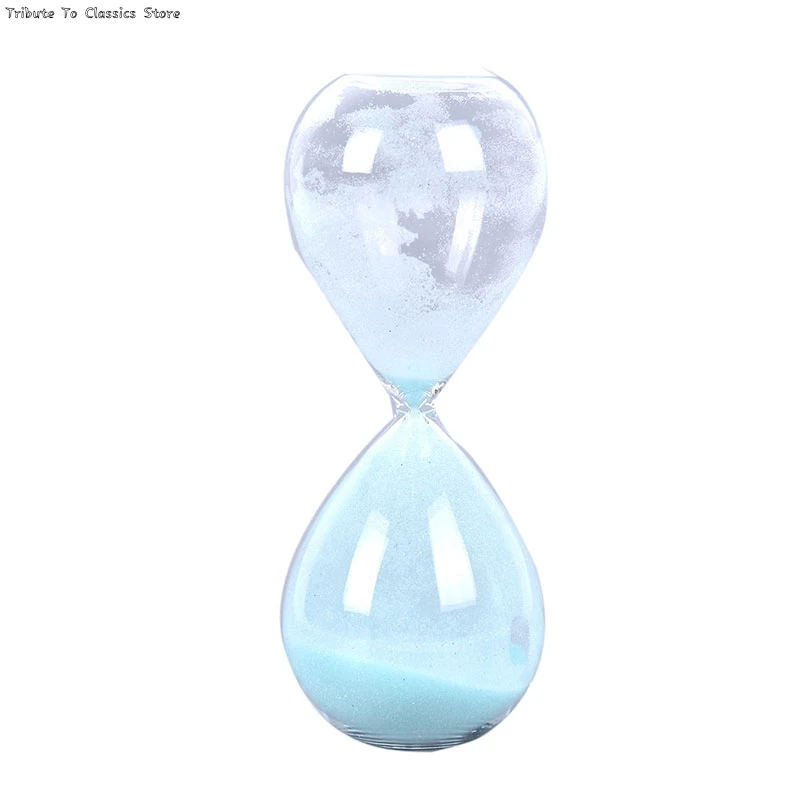 50 Min Creative Sand Glass Hourglass Modern Minimalist Home Decoration Crafts Gift Desktop Ornament Office Timer sand timer liquid hourglass timer colored hourglass