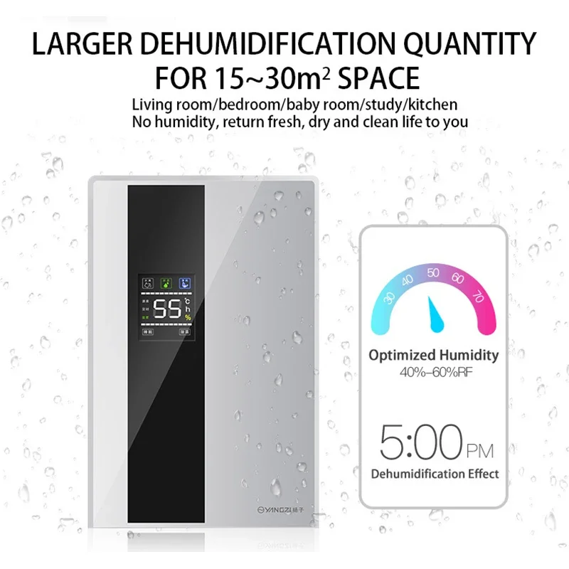 CS10E 전기 공기 제습기, 0.8L/D 청정 공기 건조기, 에어컨 가전제품 제습기, 220V, 110V