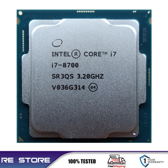 Intel Core I7 8700 3.2 Ghz Six-core Twelve-thread Cpu Processor