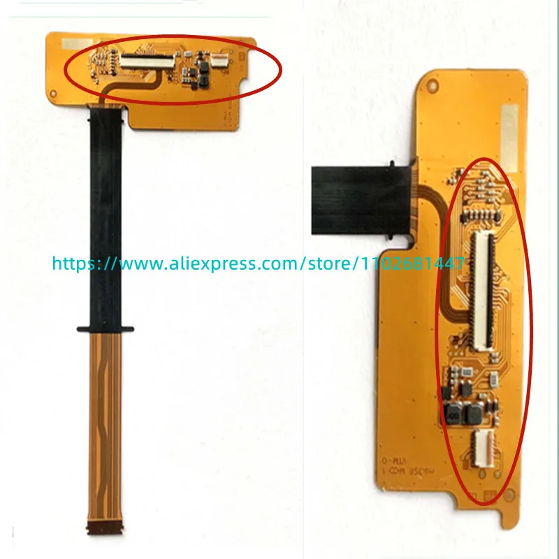 1Pcs LCD Hinge Rorate Cable FPC Repair Parts For Nikon D500 LCD Flex Cable SLR Camera Repair Part