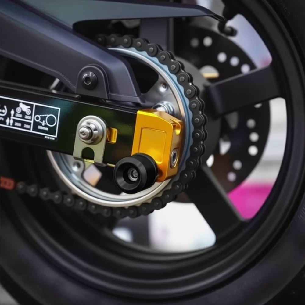 혼다 DAX125 MSX125 GROM 125 MSX125SF 2021 2022 2023 2024 오토바이 체인 조절기 주차 볼 개조 액세서리