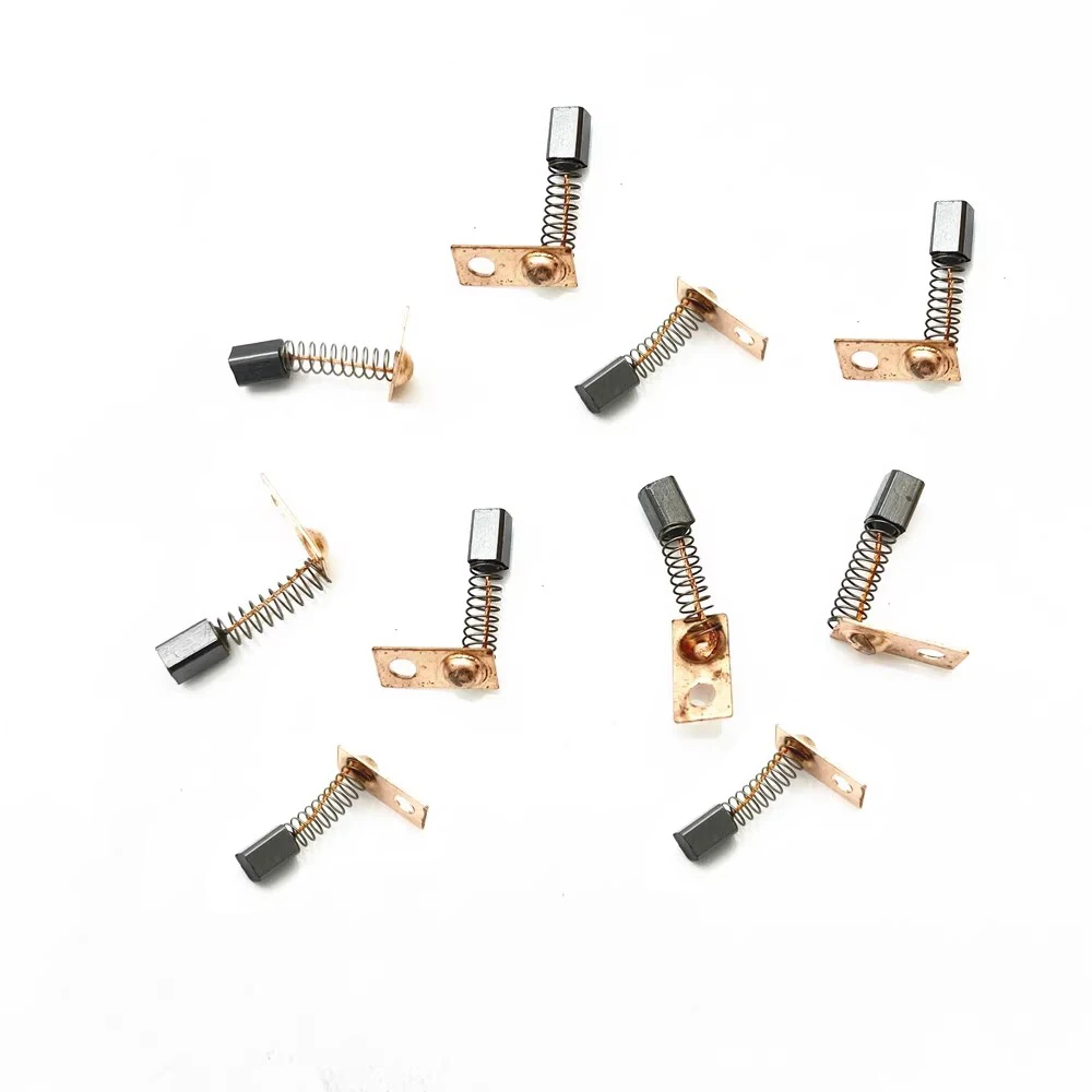 10PCS/LOT, 3X3X4.5mm Carbon Brushes For SAESHIN Korea 204 Grinding machine,Engraving machine,Electronic pen etc 10pcs jccon aluminum electronic capacitor 450v120uf 18x40mm high frequency low esr low resistance capacitors