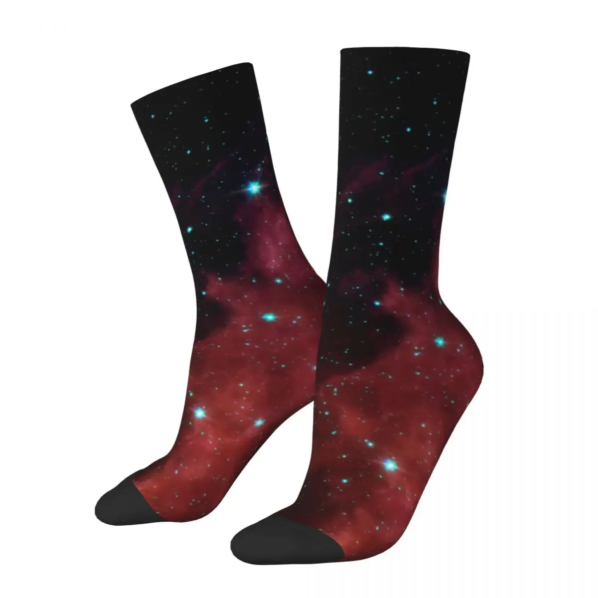 

Night Sky Print Stockings Women Fashion Orion Nebula Socks Warm Soft Leisure Socks Winter Running Sports Anti-Slip Graphic Socks