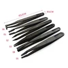 6pcs Anti-static Electronic Tweezers Kit ESD Plastic Forceps PCB Repair Hand Tools Set 2