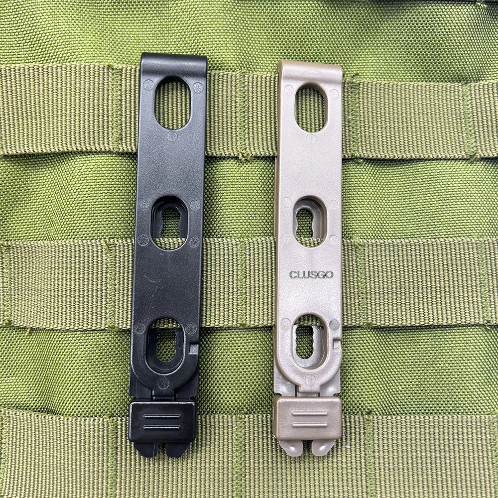 Description Picture 2 of itemMolle Clip Attachments for 5.56mm Soft Shell Mag Pouch, Molle Accessories Back Clip for Magazine Pouch,Kydex Holsters, Sheaths