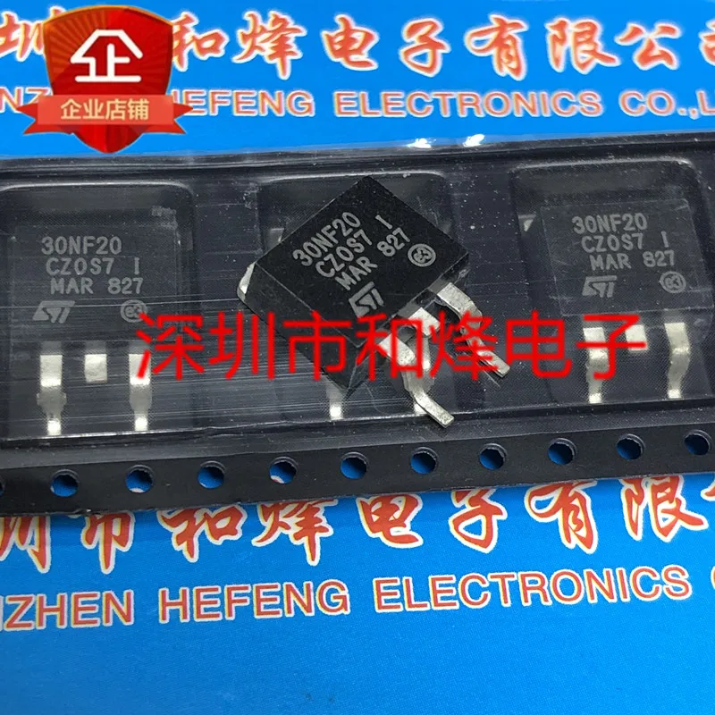 

30pcs original new 30NF20 STB30NF20 TO-263 200V 30A